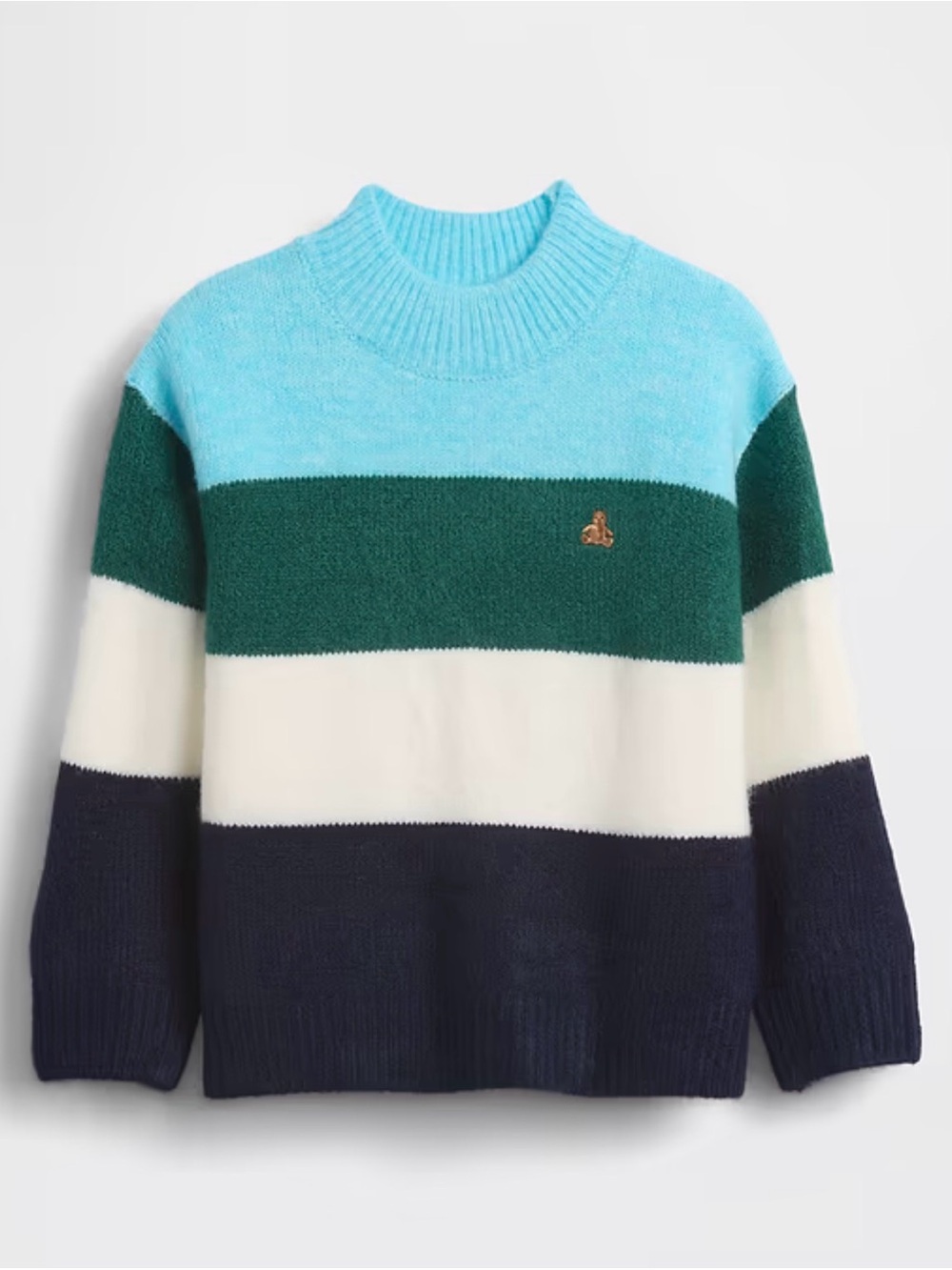 Baby Gap Mockneck Sweater Blue Size 3 Years NWT